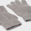 Wholla wool gloves, Grey melange