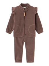 Laspektera fleece set, Peppercorn