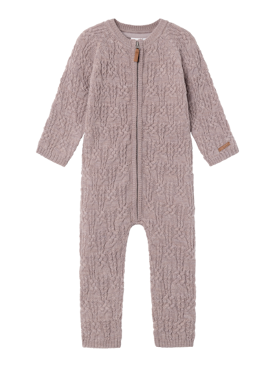 Wrilla wool knit suit, Purple dove