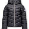 Thea Quilted jacket, Asphalt