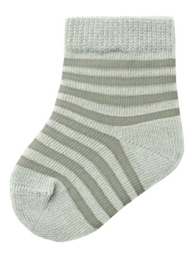 Elove stripe sock, Green