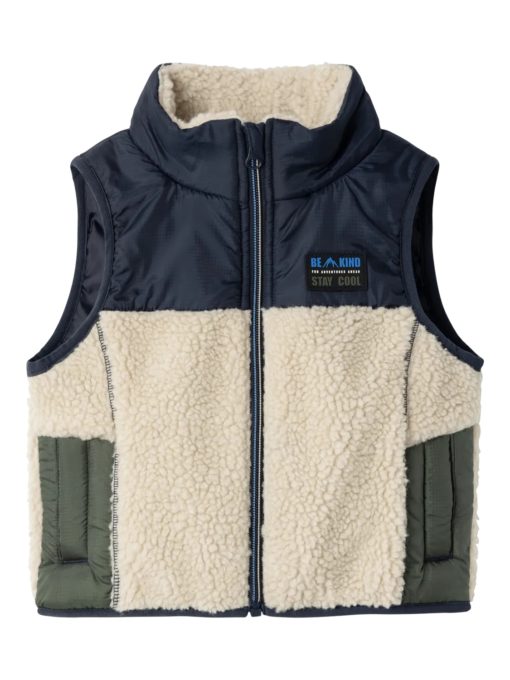 Mall Teddy vest, Dark Sapphire