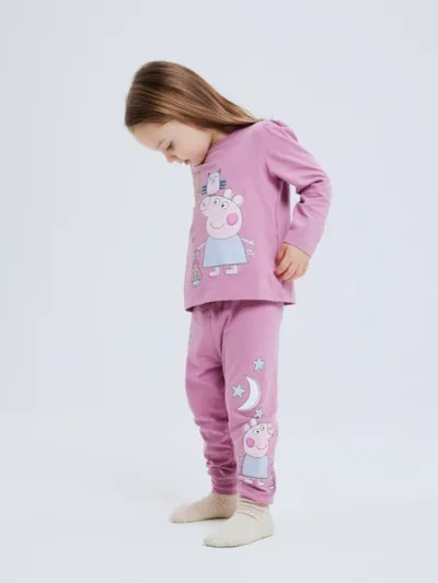 Orma PeppaPig Nigthset, Mauve