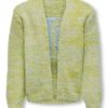 Alyssa Life open cardigan, Citronelle