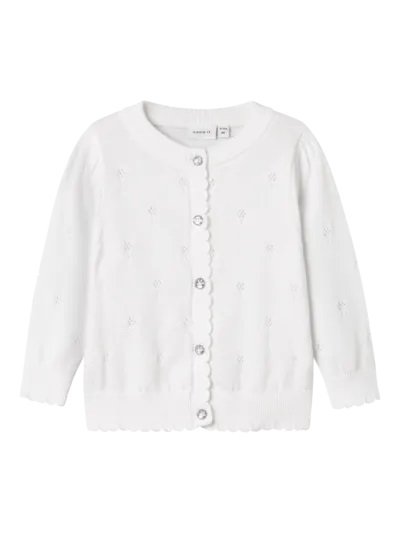 Resommi Knit Cardigan, Bright White