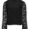 Milly Flared Lace to, Black