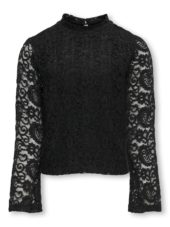 Milly Flared Lace to, Black