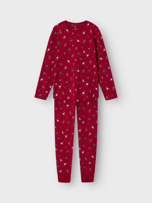 Vismas Ls Nightset, Jester Red/Christmas