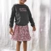 Confidence Sequins skirt, Mauve