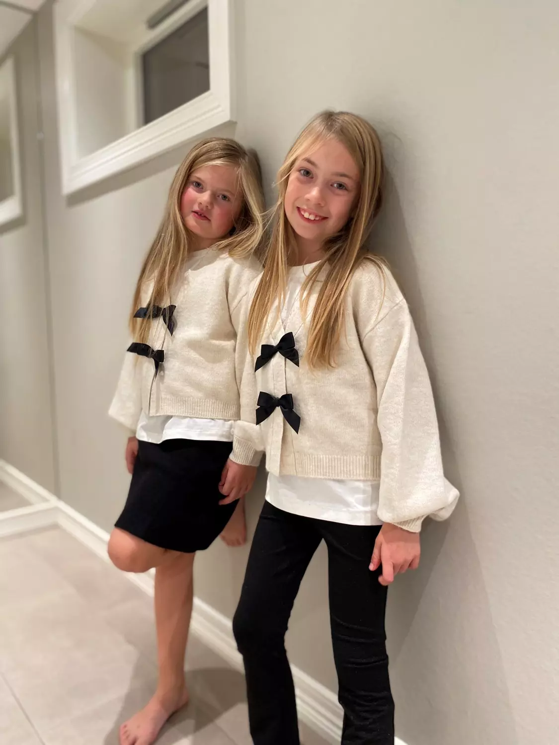 Roma Glitter Flaired, Black