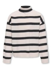 Ama stripe loose, Birch/Black