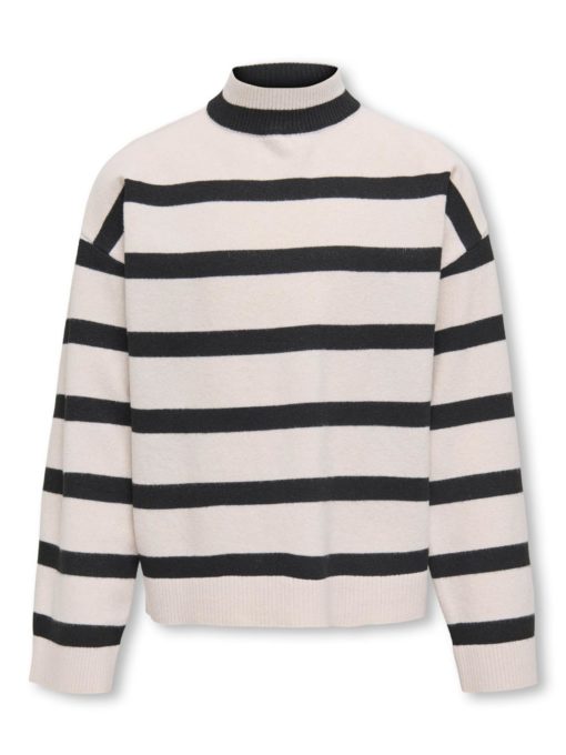 Ama stripe loose, Birch/Black