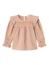 Salene loose shirt lil, Rugby Tan