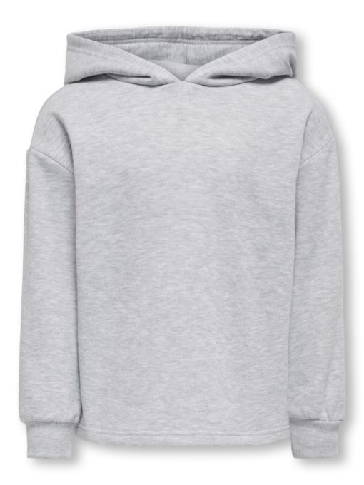 Fave ls hood sweat, Light Grey Melange