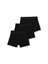 Fitz Solid Boxer 3pk, Black