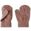 Magic knit mittens, Deauville Mauve