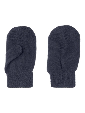 Magic knit mittens, Dark sapphire