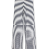 Nella striped pant, Cloud Dancer