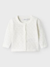 Desina short cardigan, Cloud dancer