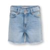 Pacy daisy denim shorts, Light Blue Denim