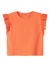 Hrejaine short top, Fresh Salmon
