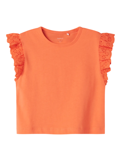 Hrejaine short top, Fresh Salmon