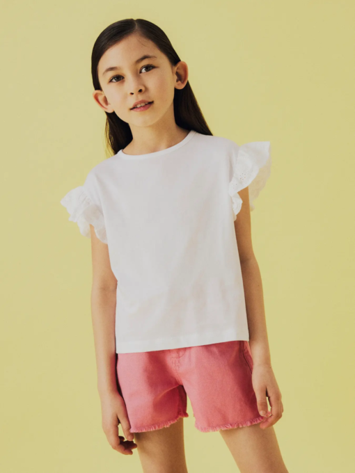Hrejaline short top, Lucent White
