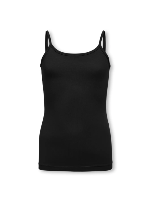 Ava strap top, Black