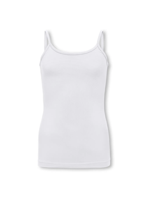 Ava strap top, White