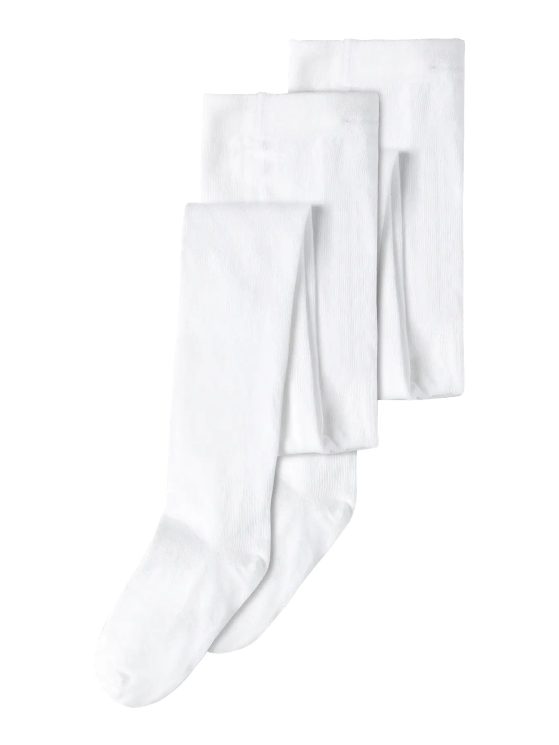Pantyhose 2pk, solid Brigth white