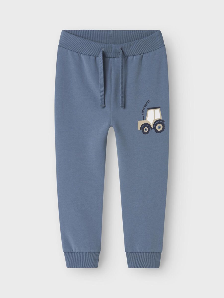 Jamue sweat pant, Blue Mirage