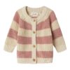 Emlen knit cardigan, Misty rose