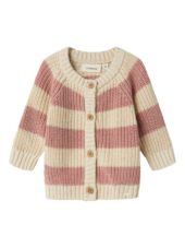 Emlen knit cardigan, Misty rose