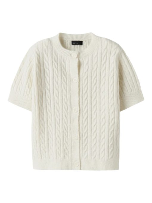 Kave ss knit card, Antique White
