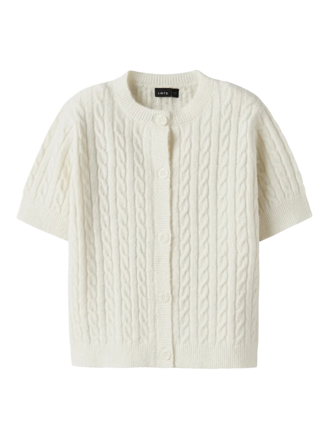 Kave ss knit card, Antique White