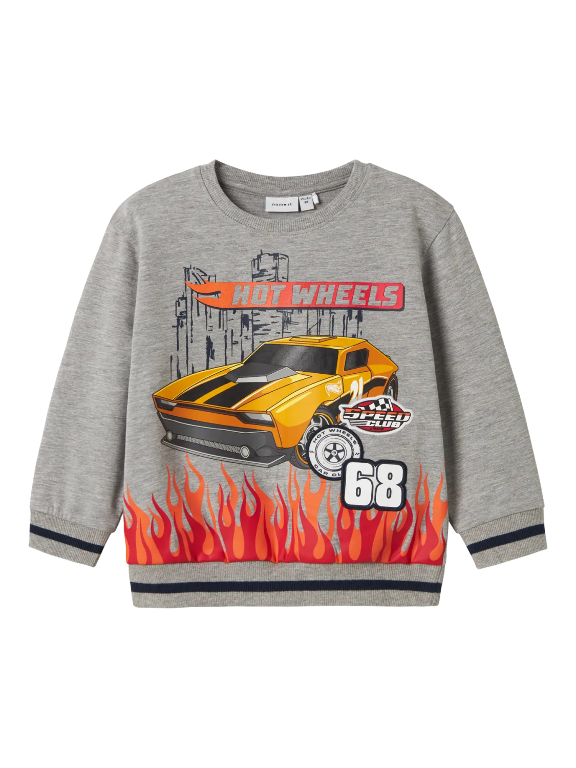 Jaki hotweels sweat, Grey Melange