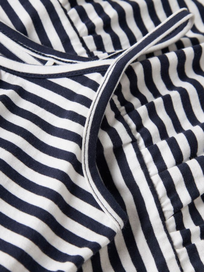 Vasita stripe strap, Navy