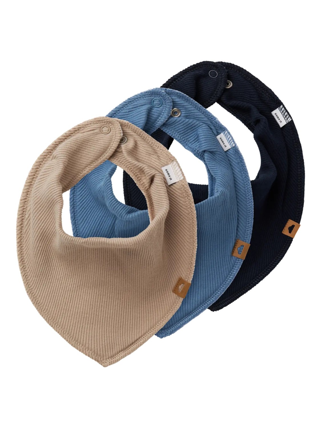 Yvetti 3pk, Pure cashmere/Navy/Blue