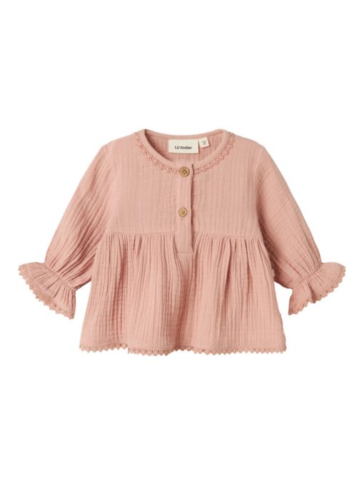 Lulu Shirt, Misty Rose
