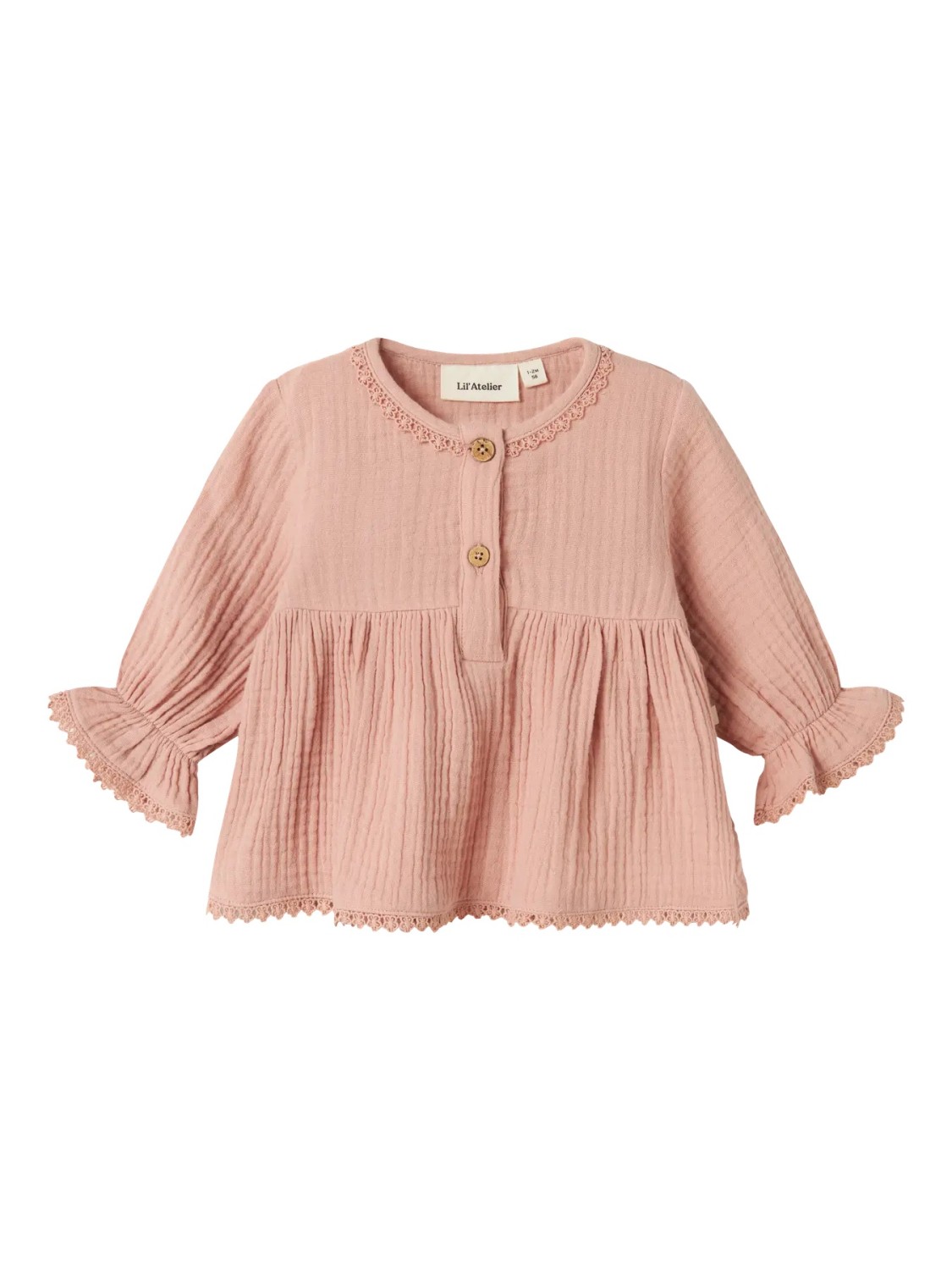 Lulu Shirt, Misty Rose