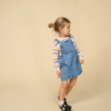 Cille short dress dnm, Medium Blue Denim