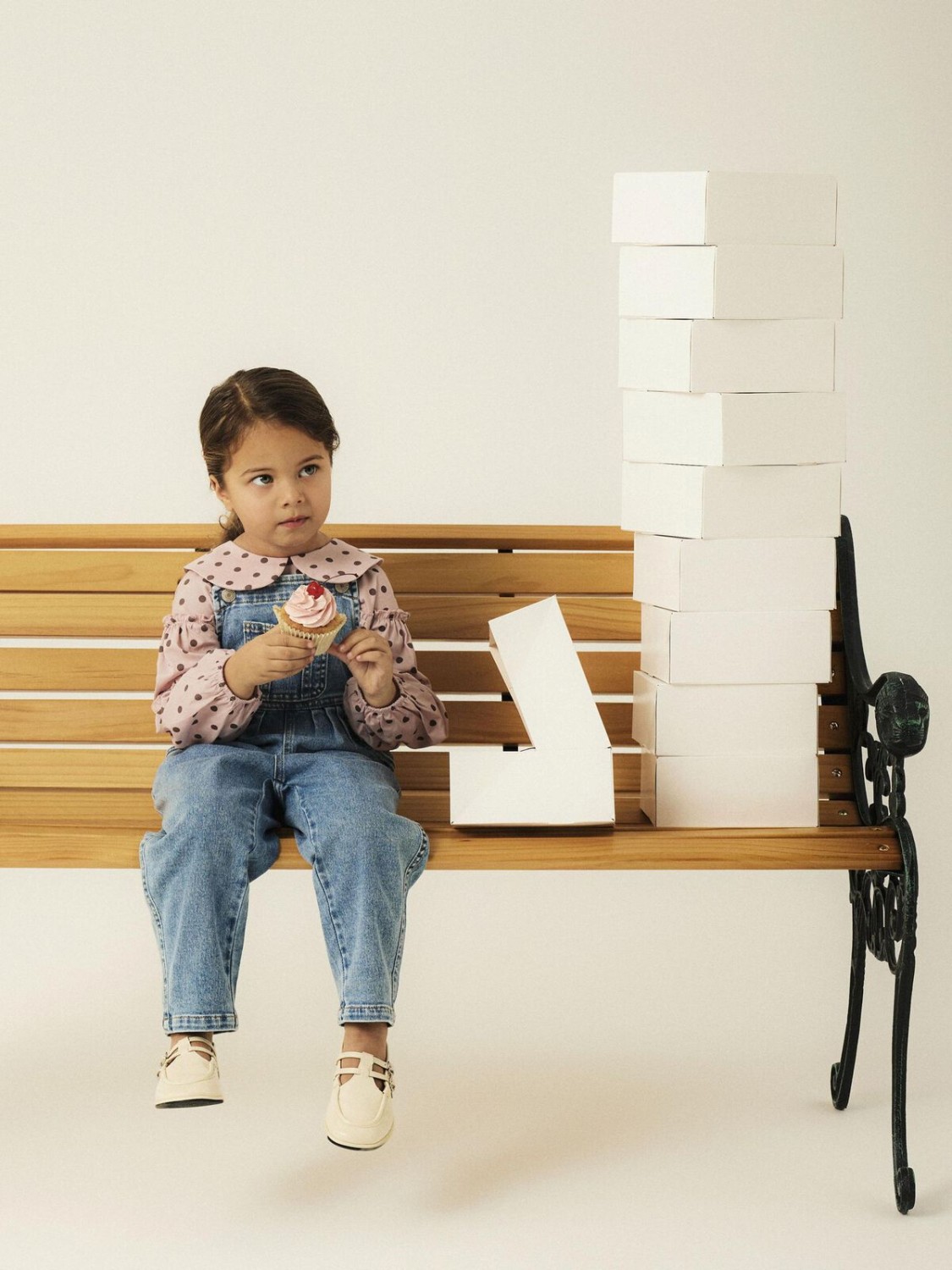 Gera dnm overall, Medium Blue Denim