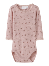 Wang wool body, Shadow Gray/Small Flowers