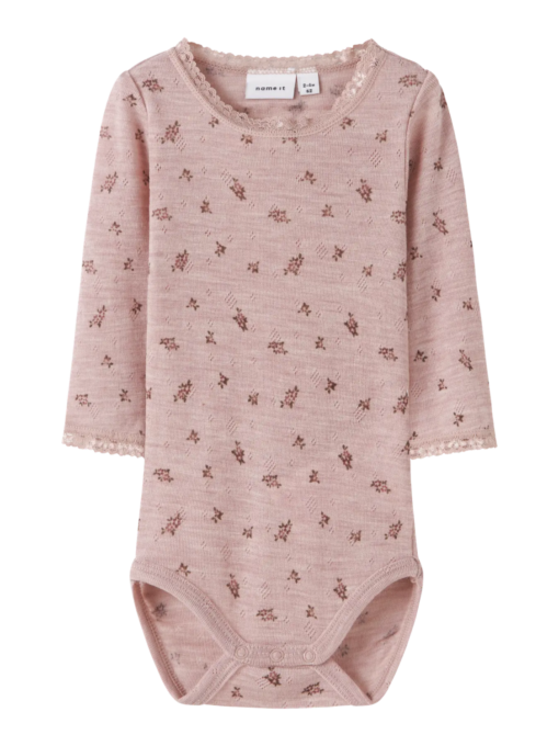 Wang wool body, Shadow Gray/Small Flowers