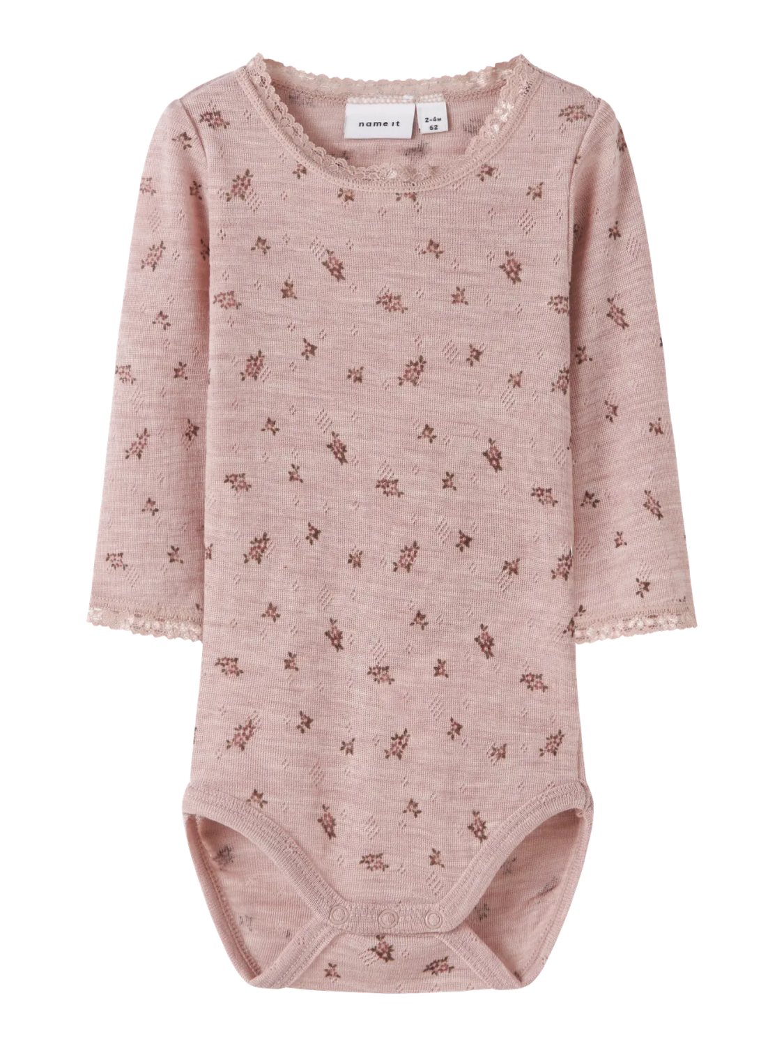 Wang wool body, Shadow Gray/Small Flowers