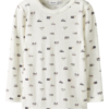 Wang wool top, Snow White/Small Cars
