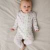 Wang wool nightsuit, Snow White/Small Flowers