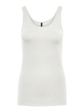 Live love tank top, Cloud Dancer