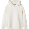 Opawl sweat hood, White Alyssum