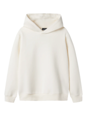 Opawl sweat hood, White Alyssum